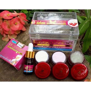 BỘ NÁM MỤN TÀN NHANG THÁI LAN (đỏ )