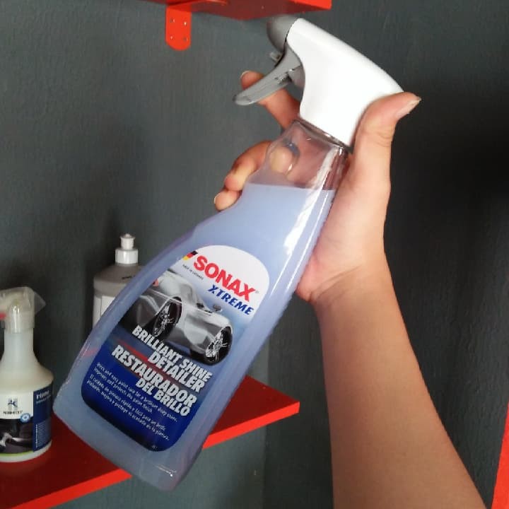 [ Tặng khăn ] Dung dịch đánh bóng sơn khô Sonax Xtreme Brilliant Shine Detailer 287400 750ml chamsocxestore