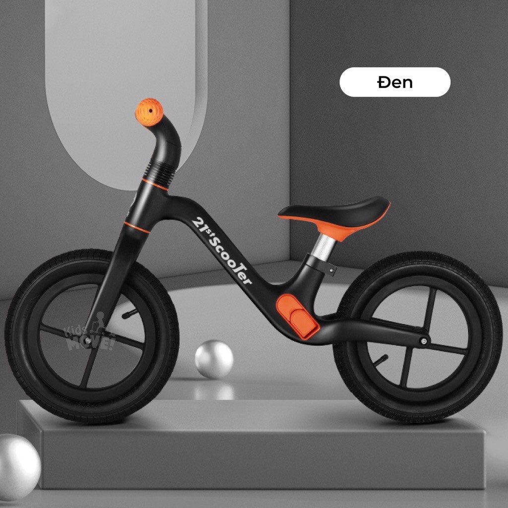 Xe thăng bằng trẻ em cao cấp 21st Scooter chính hãng cho bé 2-3-6 tuổi khung siêu nhẹ 0.6kg