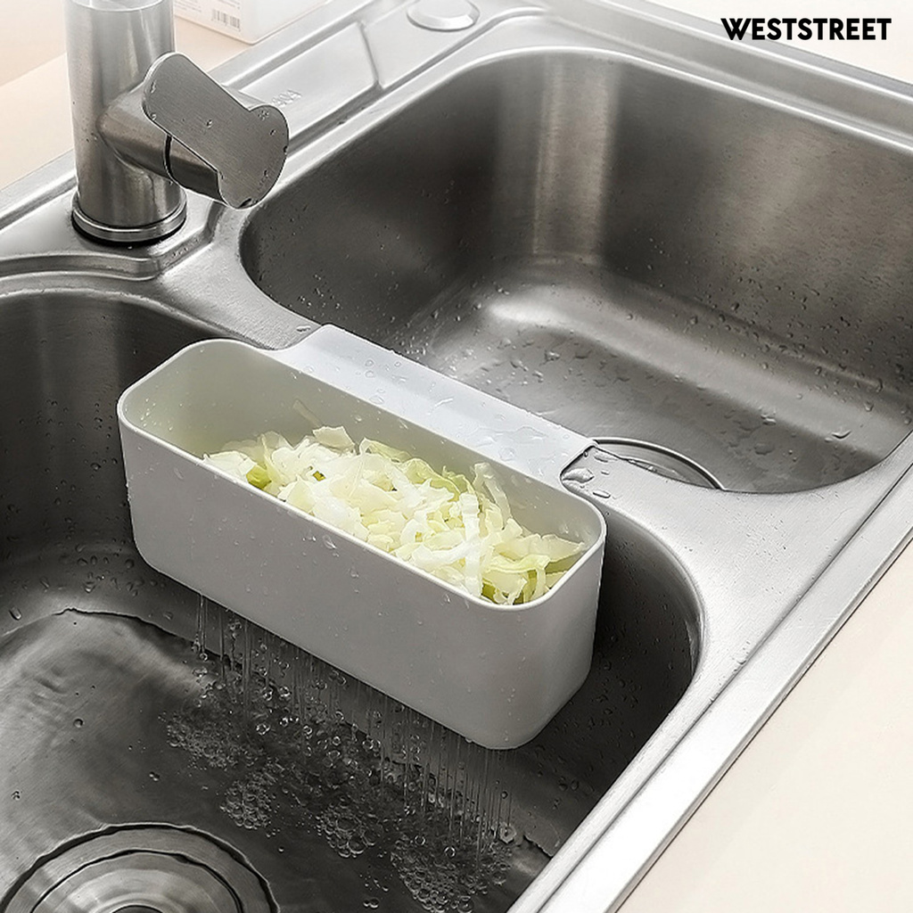 Giá Đỡ Đựng Mút Rửa Chén Ráo Nước Đa Năng Không Cần Đục Lỗ Cho Nhà Bếp