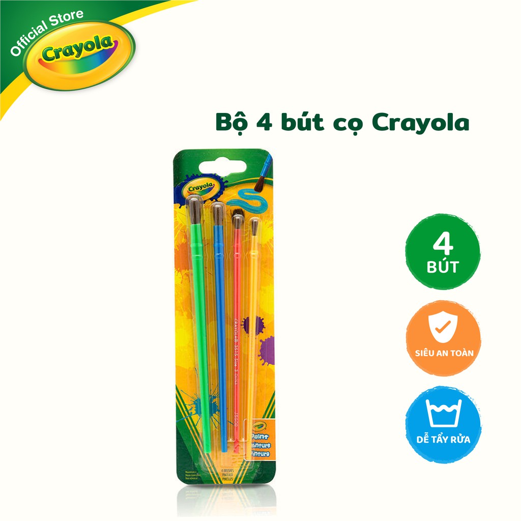 Bộ 4 bút cọ Crayola - 535155010