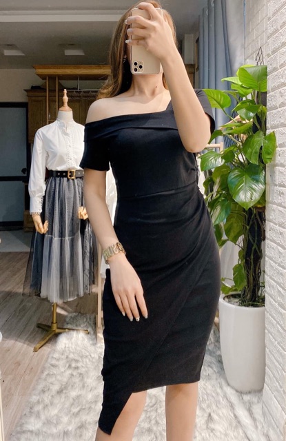 Váy body dáng dài