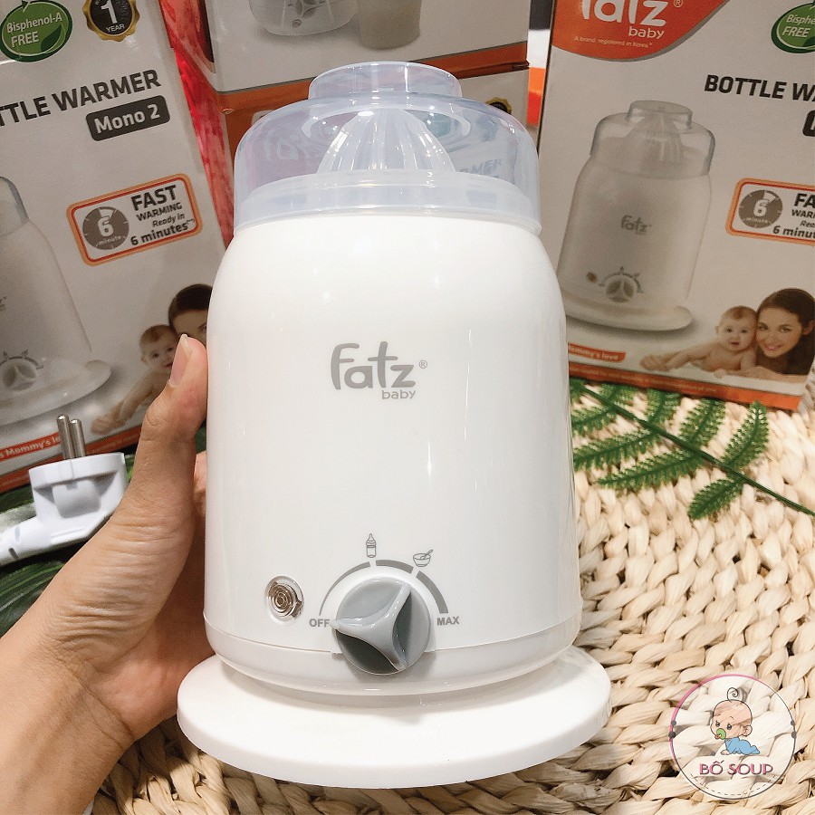 Máy Hâm Nóng Sữa Và Thức Ăn 4 Chức Năng FATZBABY FB3002SL Shop Bố Soup