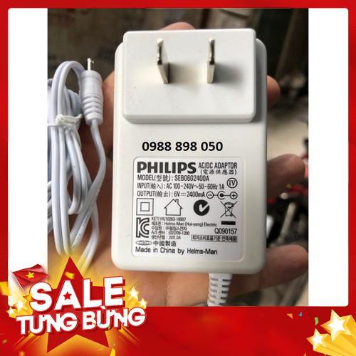 BÁN Nguồn adapter 6v 2.4a PHILIPS chính hãng LỖI ĐỔI MỚI