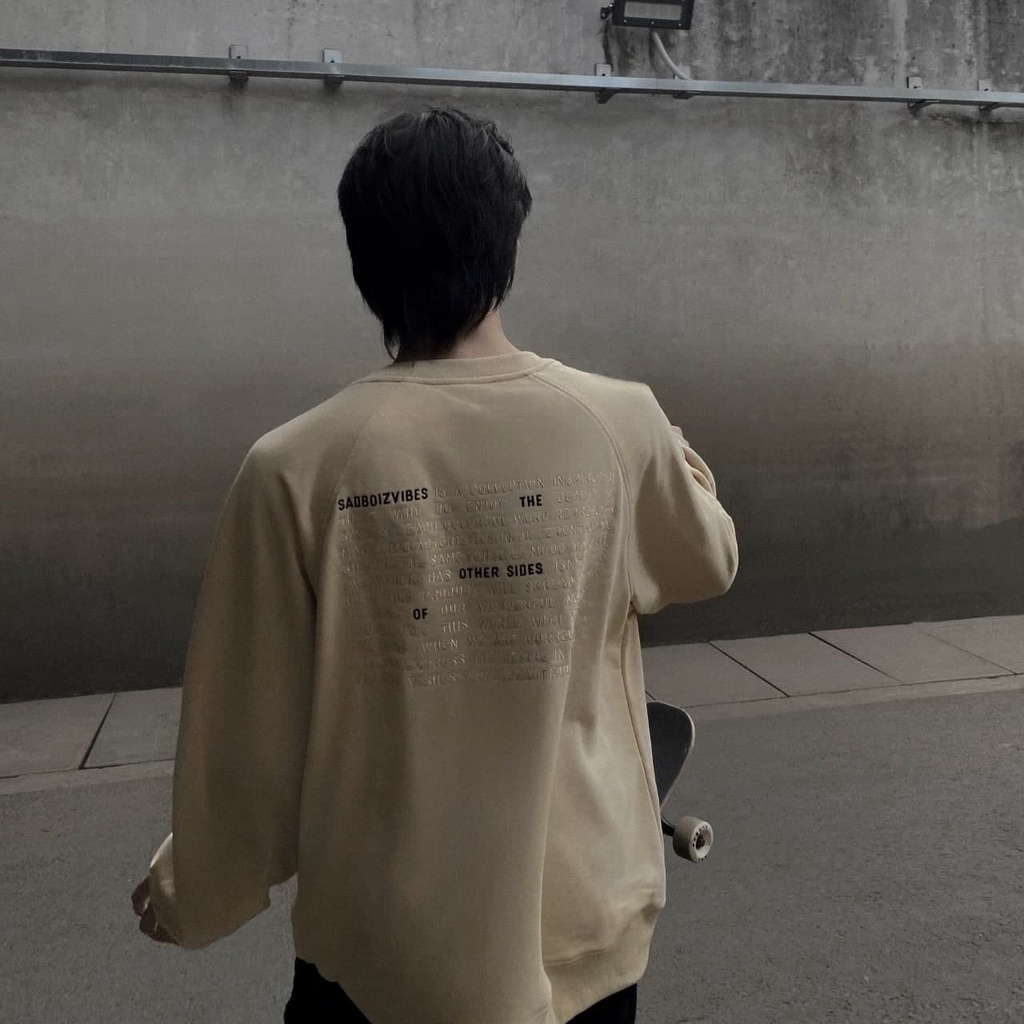 Áo sweater SADBOIZ SADBOIZVIBES TOSS | BigBuy360 - bigbuy360.vn
