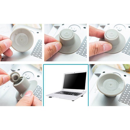 Combo 4 nút cách nhiệt laptop - AT