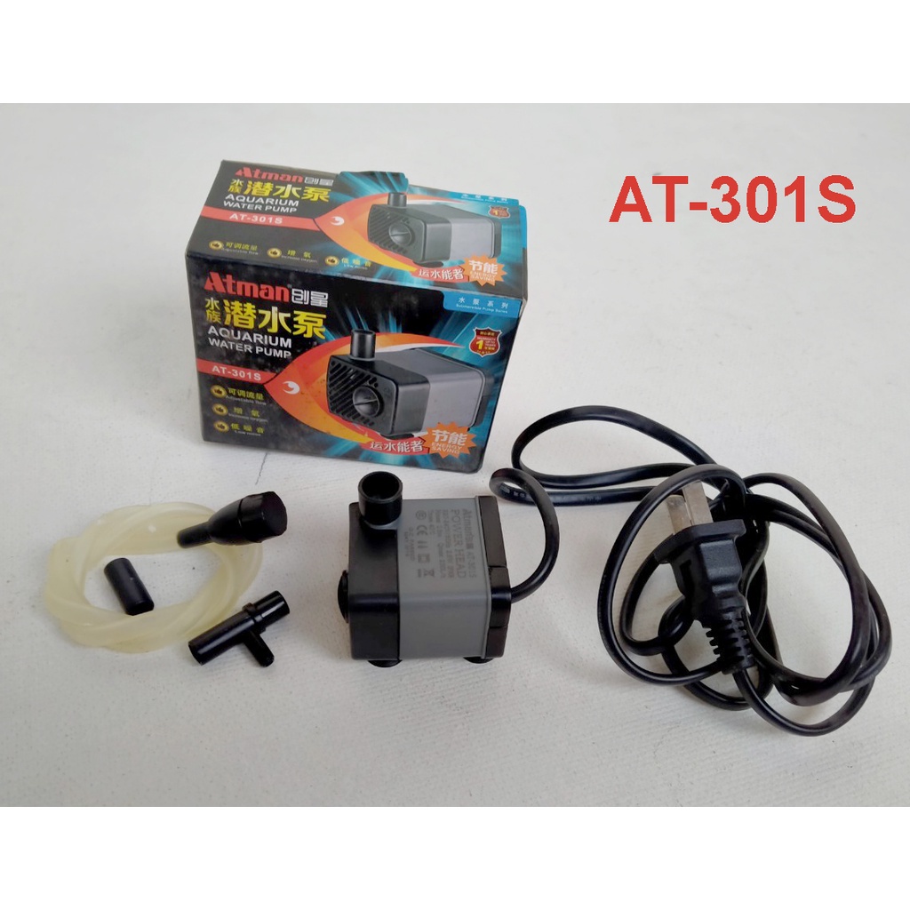 Máy Bơm Chìm Bể Cá ATMAN AT-301S /AT-304S/AT-305S Dòng bơm thế hệ mới tiết kiệm điện