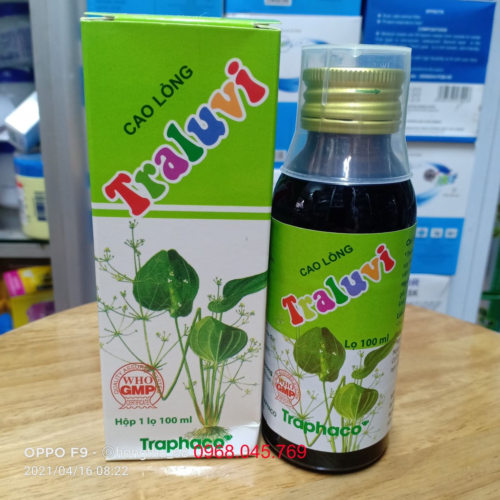 TRALUVI chai 100ml