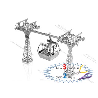 Mô Hình Lắp Ghép kim Loại 3D Cáp Treo