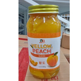 Đào ngâm hàn quốc, đào vàng nongwoo - 황도
