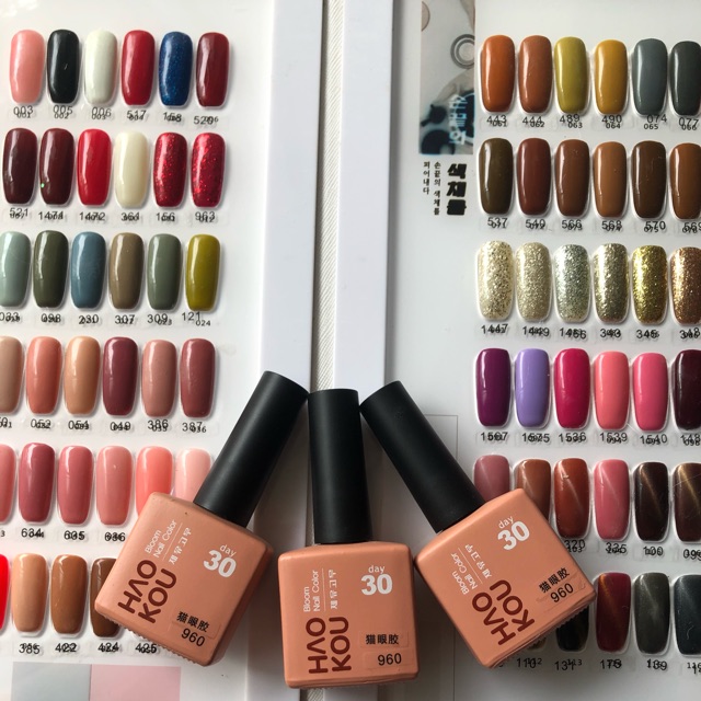 Sơn gel HAOKOU lẻ màu chai 15ml