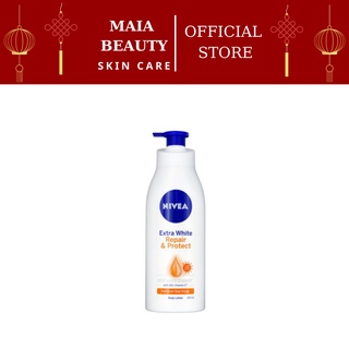 Sữa dưỡng thể dưỡng trắng Nivea giúp phục hồi & chống nắng SPF 30