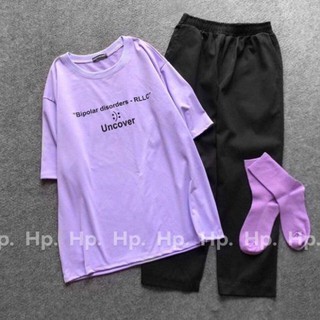 CHUYÊN SỈ Sét áo Uncover + quần kaki THY054 MK