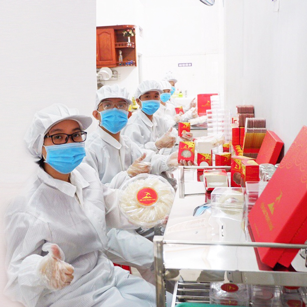 Tổ yến thô, Yến sào Trung Nam, Sản phẩm còn lông 100% tự nhiên nguyên chất, 30 gram /