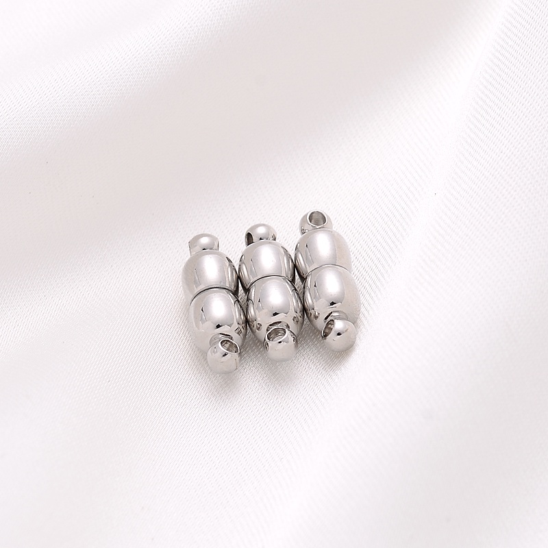 Khóa Cài Nam Châm Bằng Đồng 14K Màu Vàng / Bạc / Trắng Chuyên Dụng Làm Vòng Tay / Dây Chuyền diy