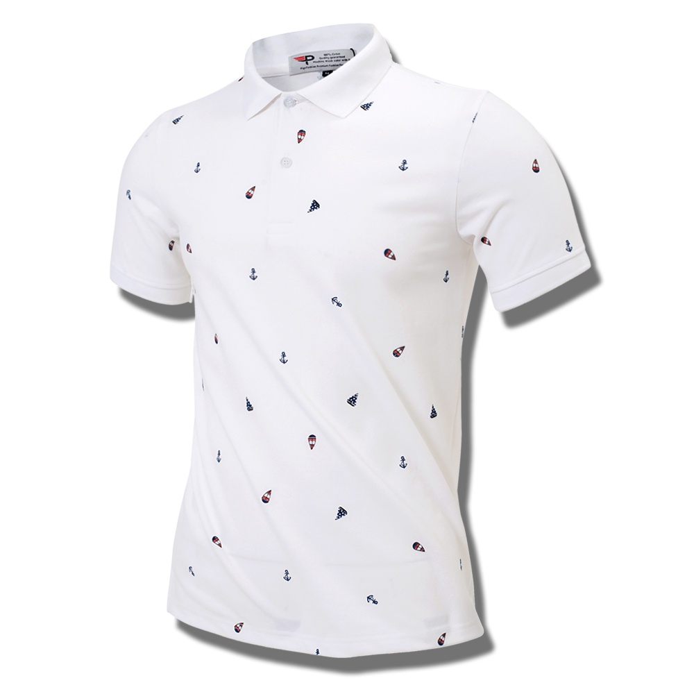 [Mã LTBAUAB19 giảm 7% đơn 99K] Áo polo nam có cổ in họa tiết nhiều màu SPMAHT01 thoáng mát form cơ bản - PigoFashion