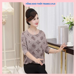 Áo trung niên nữ tay lỡ hàng quảng châu cao cấp