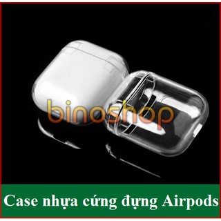 Case PC cứng cho tai nghe Airpod trong suốt