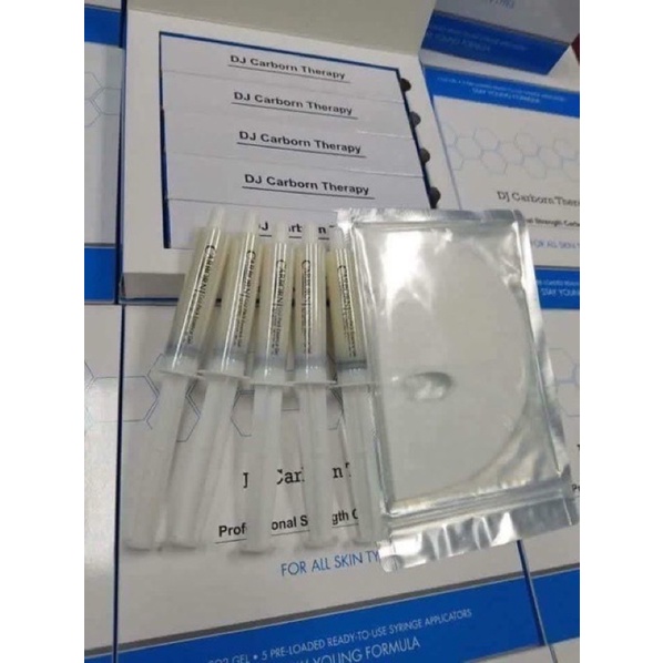 Mặt nạ thải độc CO2 CACBON THERAPY (hộp nguyên)