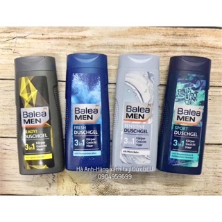 Sữa tắm gội+cạo râu Balea Men