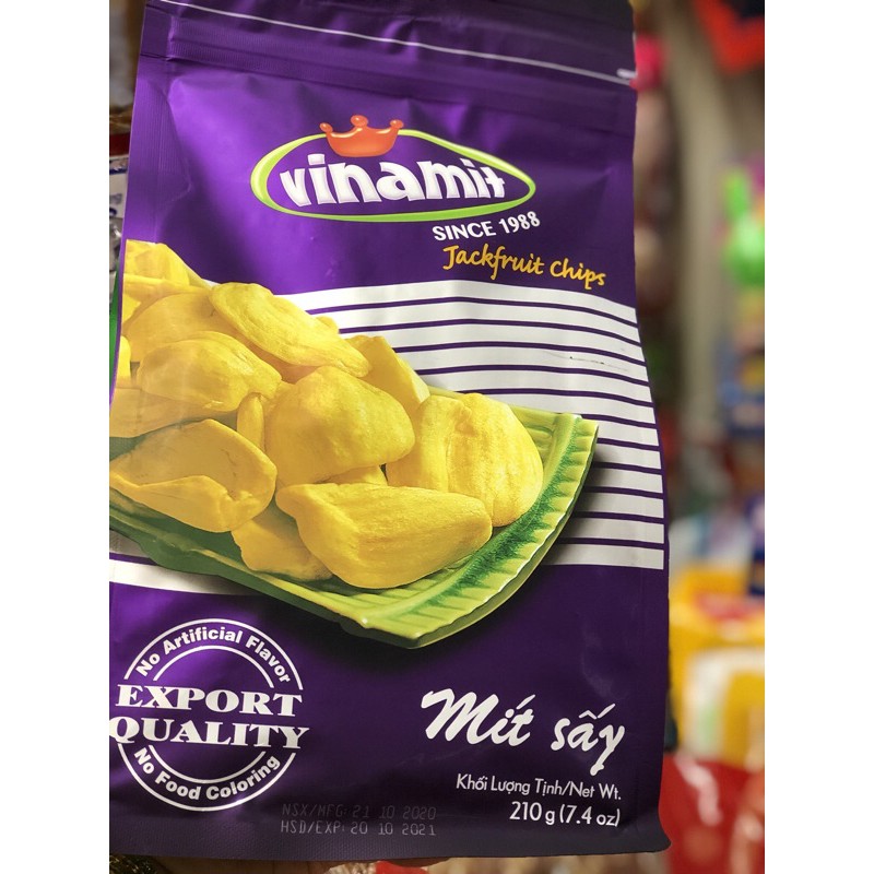 Mít sấy giòn vinamit gói 210gr