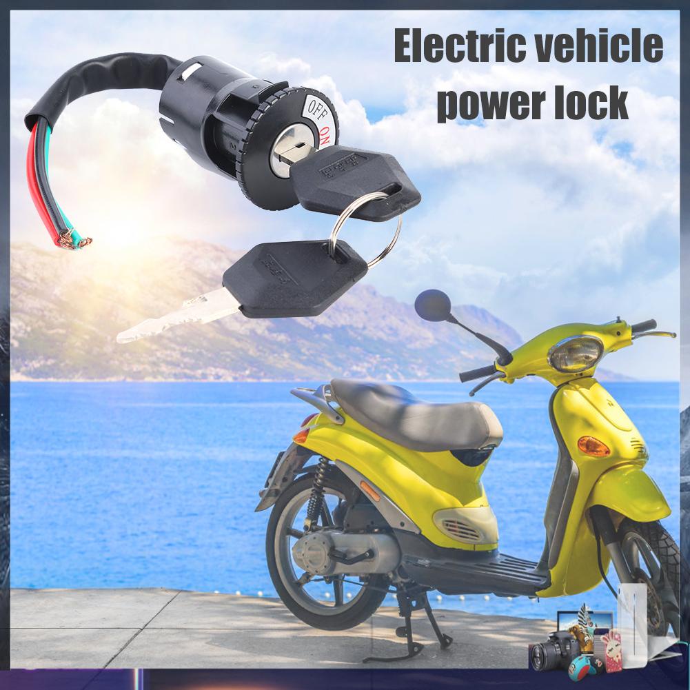 Ổ Khóa Điện Cho Xe Đạp Điện