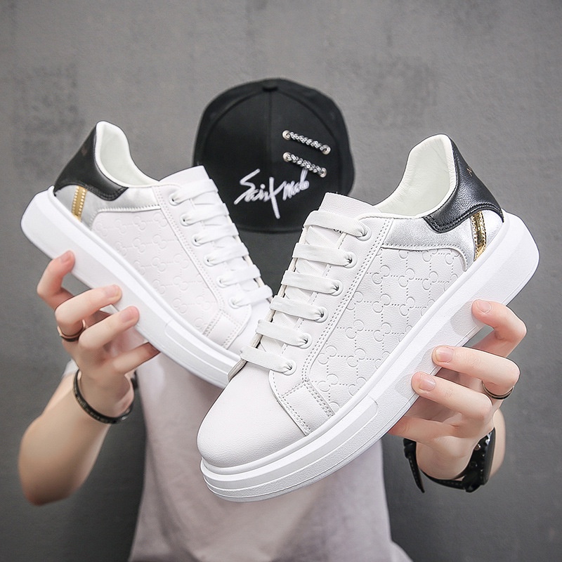 Giày thể thao nam, sneaker đế cao, hàng cao cấp full box