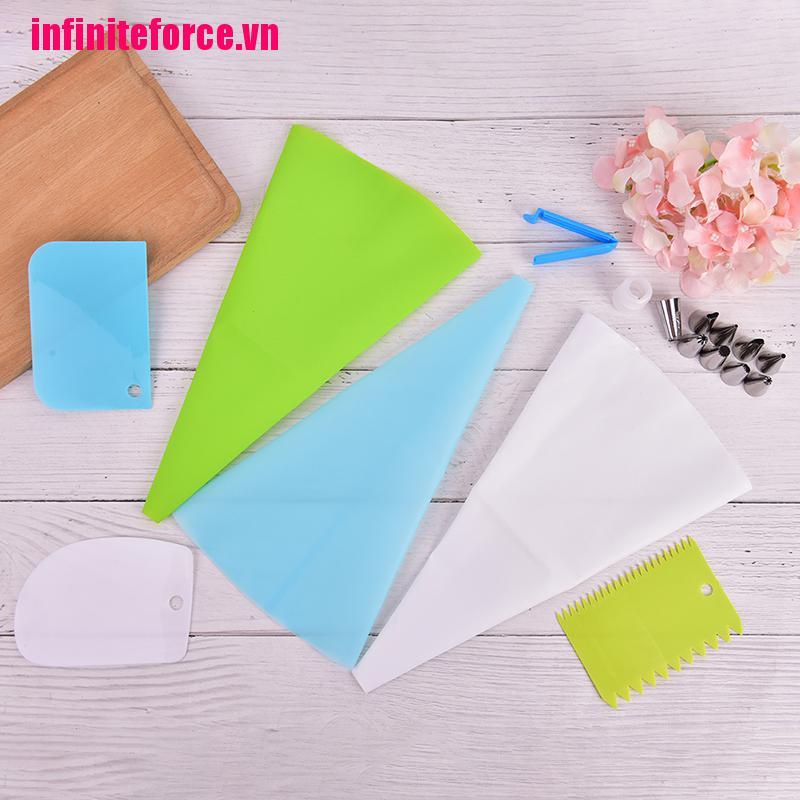 Set 20 đầu bắt bông kem trang trí bánh tiện dụng