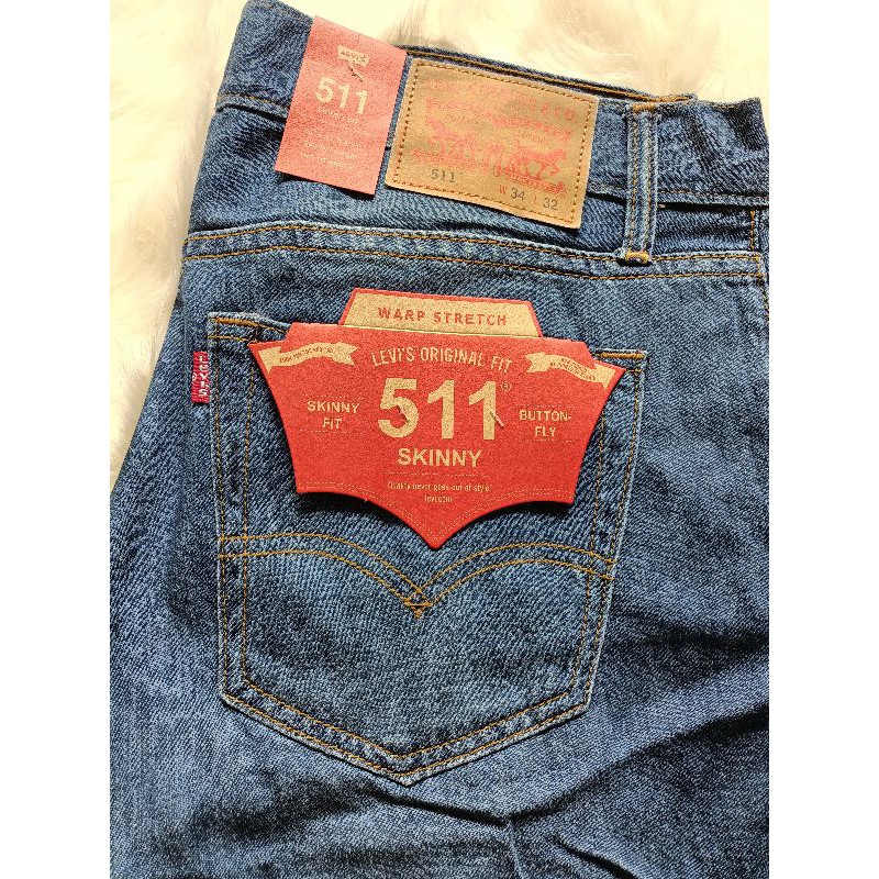 QUẦN JEANS LỬNG NAM HÀNG VNXK HIỆU LE.VIS 511(A2)