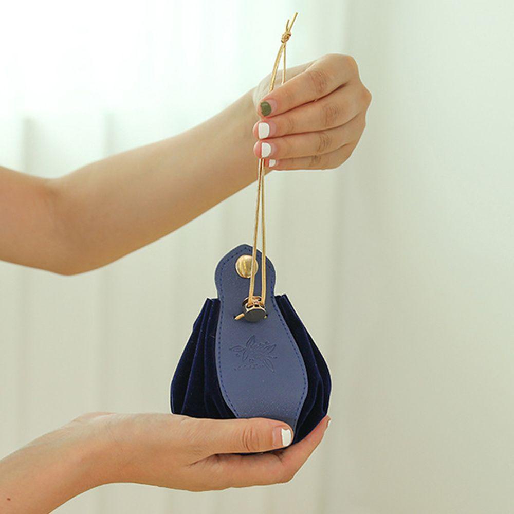 Hộp Đựng Kẹo Bằng Da Và Vải Flannel Độc Đáo Trang Trí Tiệc Cưới