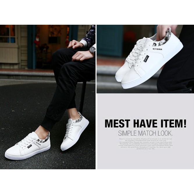 Giày Nam, Giày Thể Thao Da Cao Cấp Thời Trang Trẻ Trung 037 | BigBuy360 - bigbuy360.vn