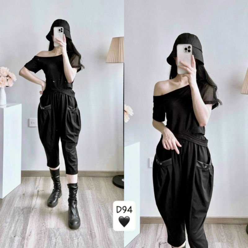 Quần bom lửng túi lỗ