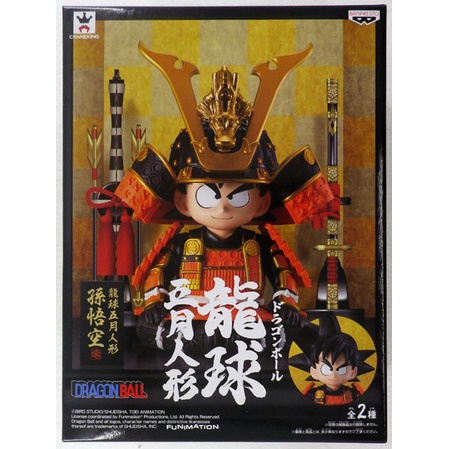 Mô Hình Nhân Vật Dragon Ball Son Goku Samurai Kabuto Ryukyu Mũ Rồng Chính Hãng Banpresto Nhật Bản