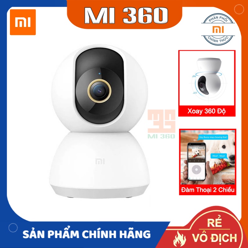 [Mã 267ELSALE hoàn 7% đơn 300K] ⚡HÀNG CHÍNH HÃNG⚡CAMERA IP XOAY 360 ĐỘ XIAOMI 1080P-1296P | WebRaoVat - webraovat.net.vn