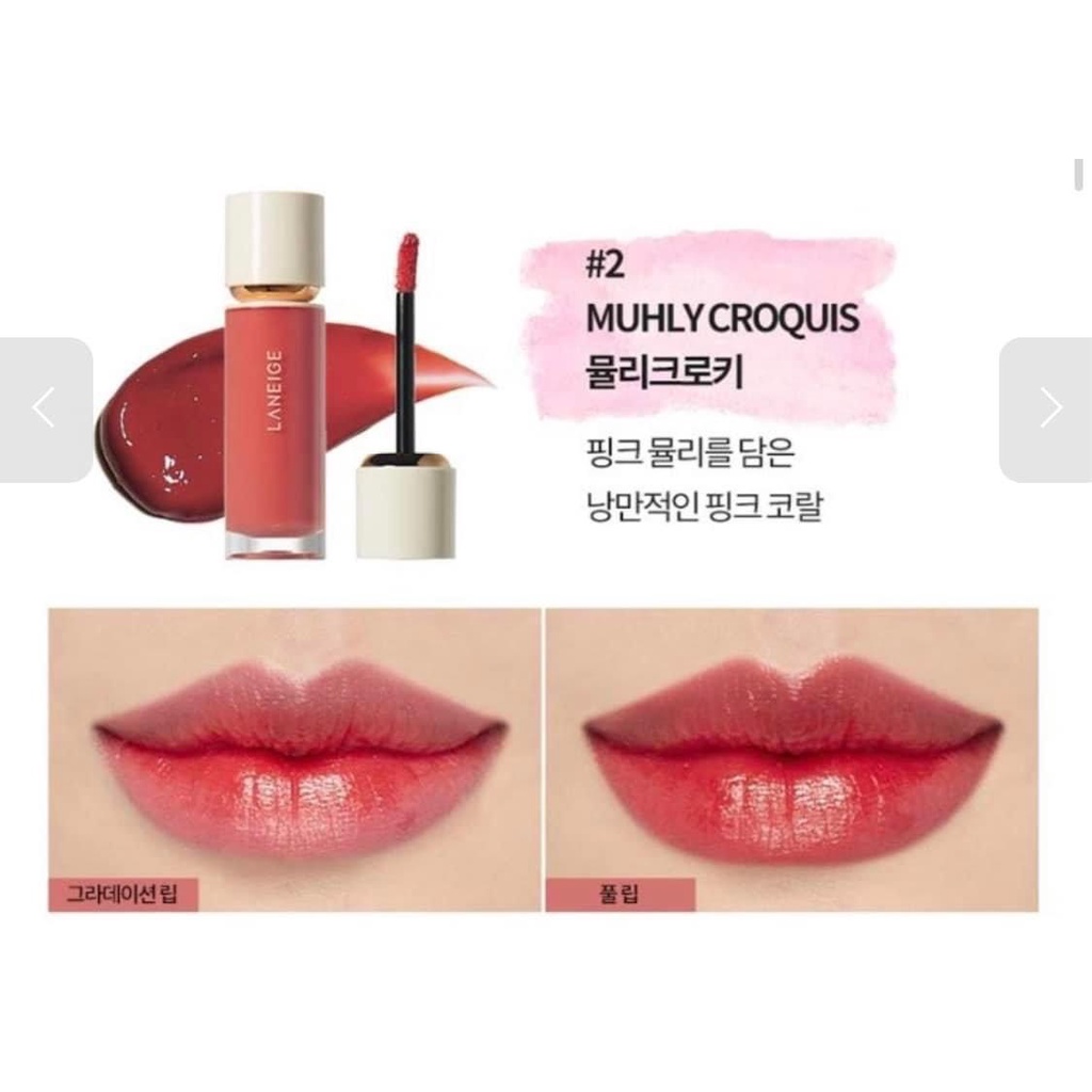 Son kem Laneige Ultimistic Whipping Tint / Aqua Tint