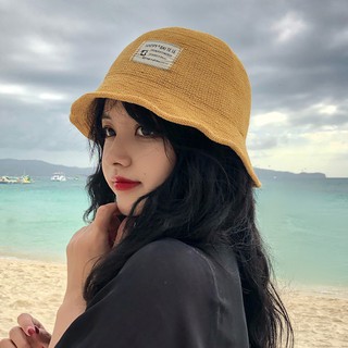 Mũ Bucket Thoáng Khí Thời Trang Mùa Hè Phong Cách Hàn Quốc Cho Nữ