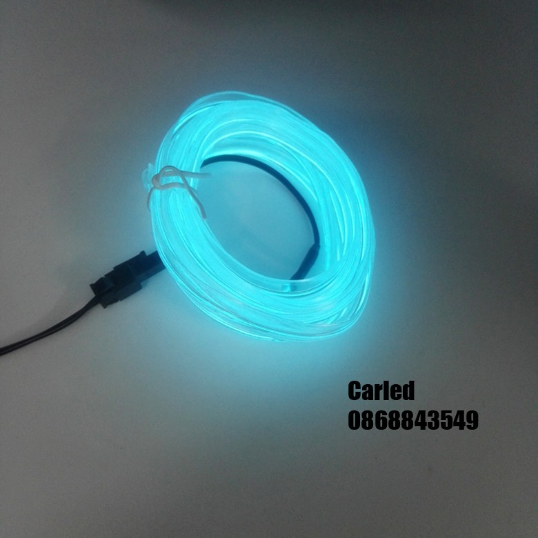 Led chỉ viền nội thất ô tô dài 3m kèm tẩu nguồn và driver