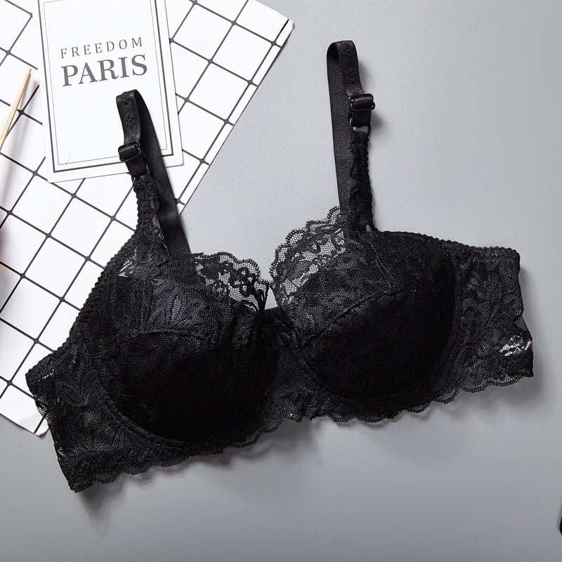 Áo Lót Nữ Ren Lụa Mềm Đệm Mỏng 2004, Có Gọng Cao Cấp - ÁO REN KD04