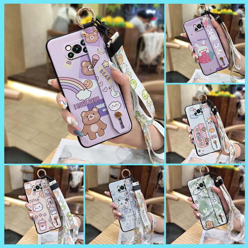 Ốp điện thoại silicone họa tiết hoạt hình thời trang cho Xiaomi Poco X3 NFC/X3 Pro