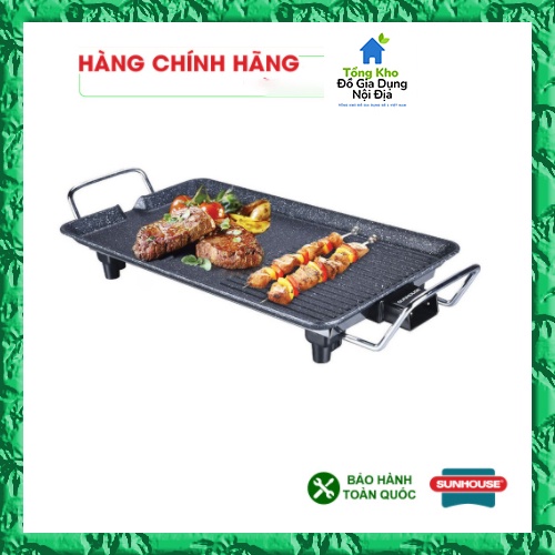 Bếp nướng điện SUNHOUSE SHD4607, Bếp nướng Sunhouse SHD4607, tốc độ nướng nhanh, tiết kiệm điện năng