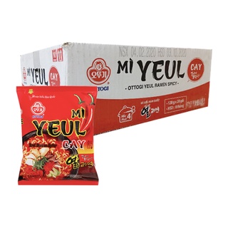 Thùng mì cay hàn quốc ottogi gói 120gr