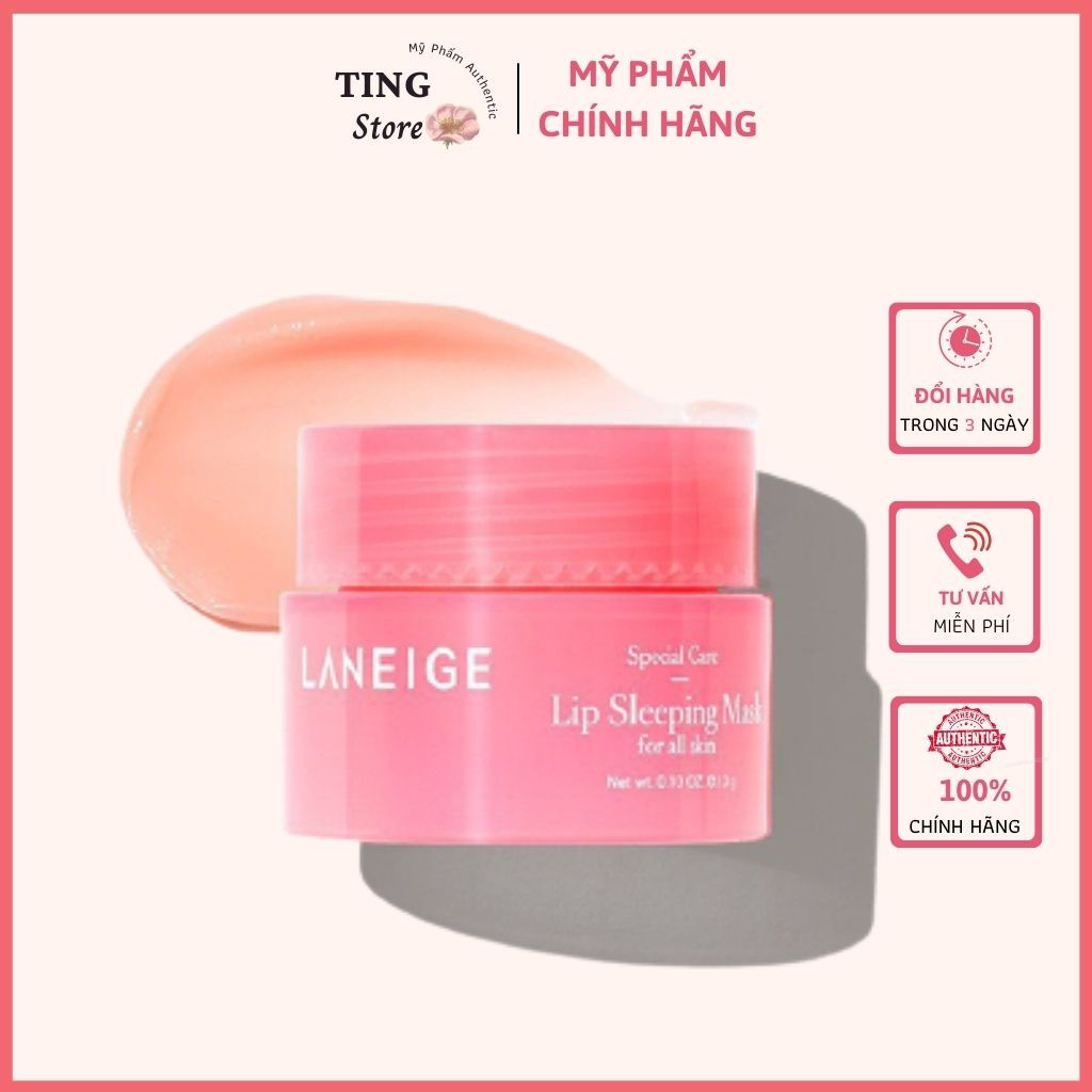 Mặt Nạ Ngủ Môi Laneige Lip Sleeping Mask Berry full size/ mini size GIÁ TỐT