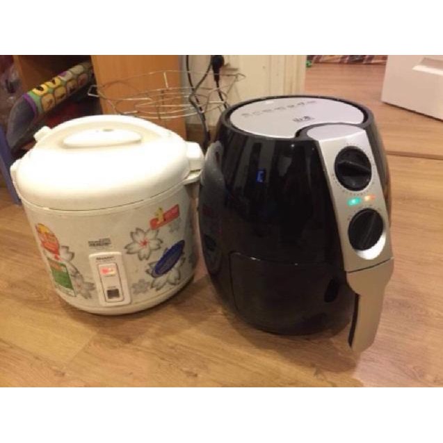 NỒI CHIÊN KHÔNG DẦU SHANBEN SV D18 1400w 4.5L [HOT]
