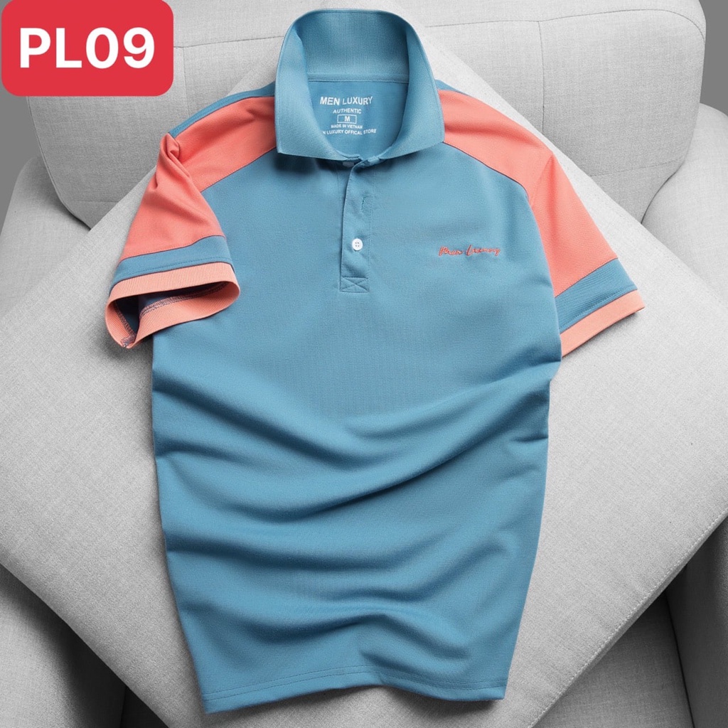 Áo thun Polo nam cổ bẻ vải cá sấu Cotton xuất xịn, chuẩn form,sang trọng-lịch lãm PL09-10