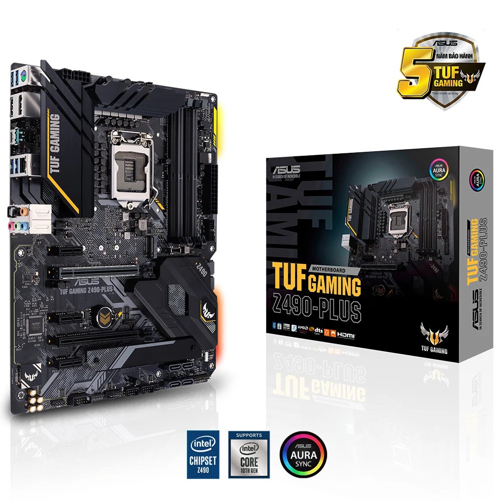 Mainboard ASUS TUF Gaming Z490-PLUS LGA1200