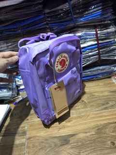 Kanken mini tím nhạt