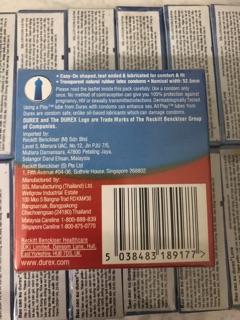 Bao cao su Durex Love hộp 3 cái