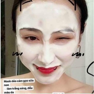 Bột đắp mặt- mặt nạ cám gạo sữa non