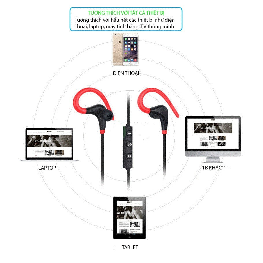 [SALE 7 NGÀY]Tai nghe Bluetooth S10A phiên bản cao cấp, tai nghe không dây, tai nghe nhét tai