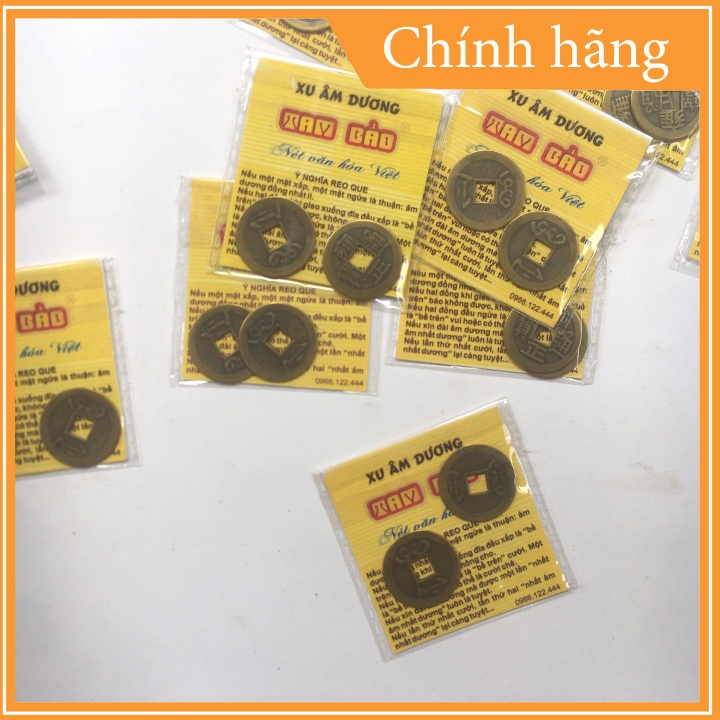 XU XIN ĐÀI ÂM DƯƠNG 1 cặp 2 đồng, Cách xin đài âm dương [Mặt dương (mặt sấp) ]